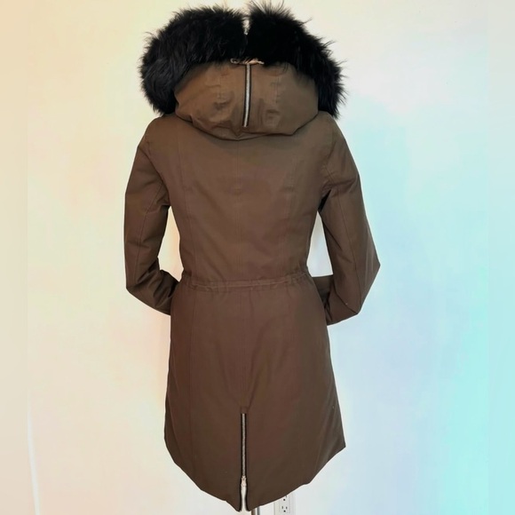 Mackage Enia Doen Winter Coat/Jacket Dark Green size Small (like New) - Picture 6 of 11